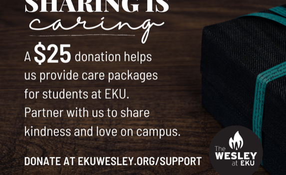 Help the Wesley Foundation minister to the EKU campus Help the Wesley Foundation minister to the EKU campus