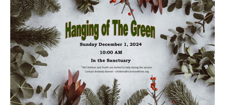 Hanging of the Green Service